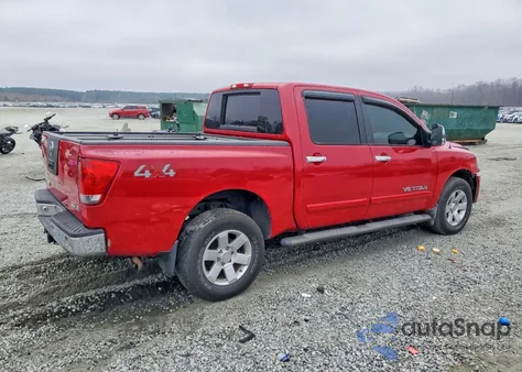 2005 Nissan Titan Xe z USA, uszkodzony, nr VIN 1N6BA07B35N563516